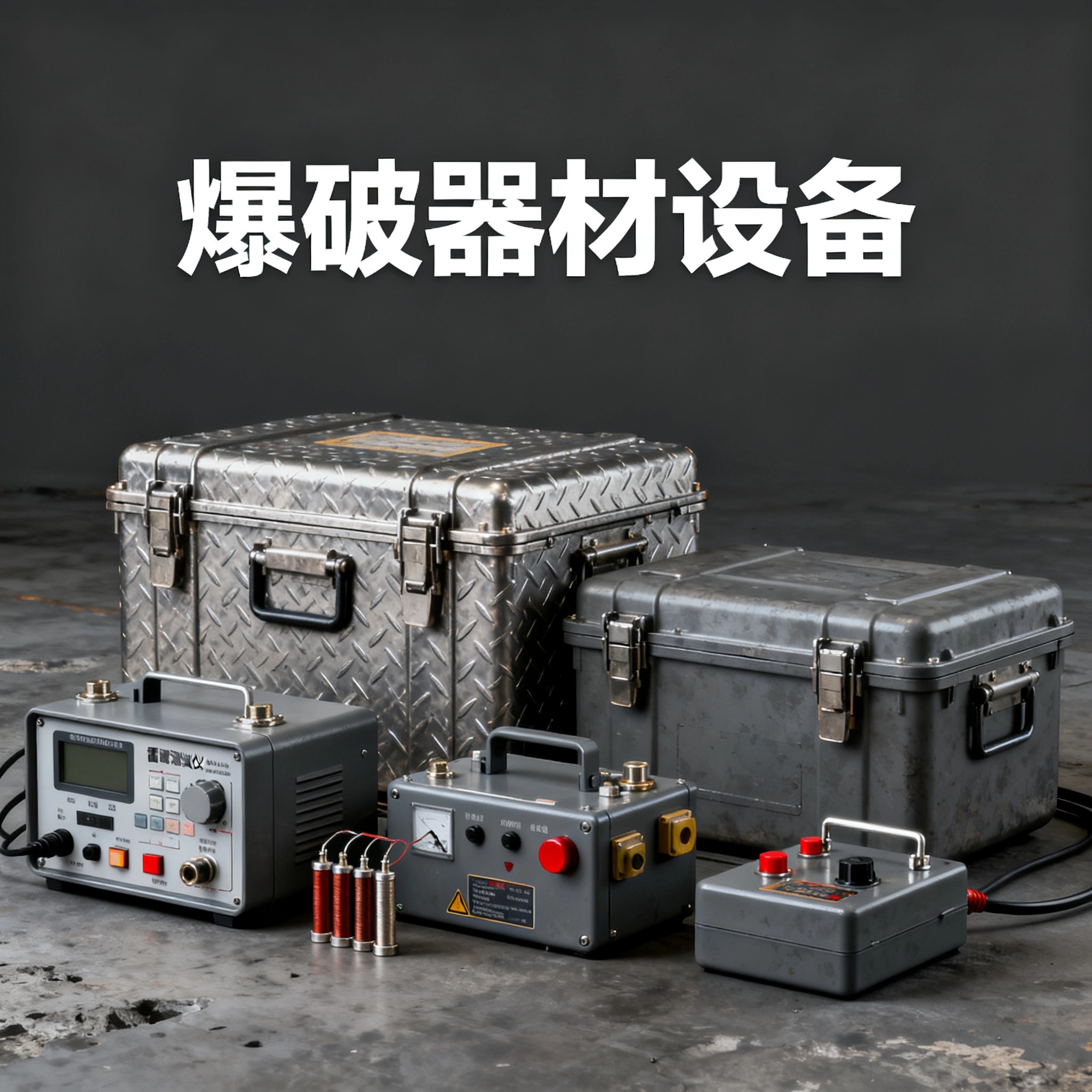 后安镇爆破工程师的“兵器库”：常用器材一册通
